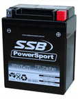 MOTORCYCLE AND POWERSPORTS BATTERY (YB14L-A2) AGM 12V 12AH 310CCA BY SSB HIGH PERFORMANCE
