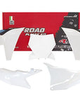 PLASTICS KIT RTECH 6 PIECE WHITE KTM SX XC SX-F XC-F