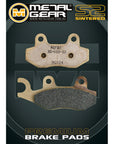 BRAKE PADS FRONT METAL GEAR