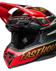 Bell MOTO-10 SPHERICAL Fasthouse DITD Gloss Red/Gold