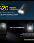 NITECORE EDC37 8000 LUMEN EDC TORCH