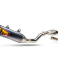STAINLESS STEEL ALUM. FACT-4.1 RCT W/R.CARBON CAP FULL SYSTEM - FMF