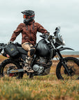 Bike fitted with the Kreiga OS-BASE and OS-Adventure Packs