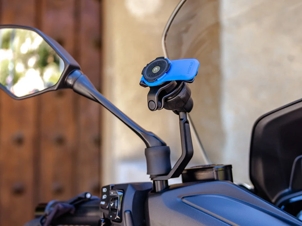 Mirror Mount Stem Mounted Phone Holder Mirror Mount Quad Mount