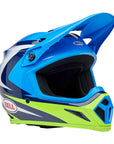 Bell MX-9 MIPS Jackal Blue/Hiviz Yellow