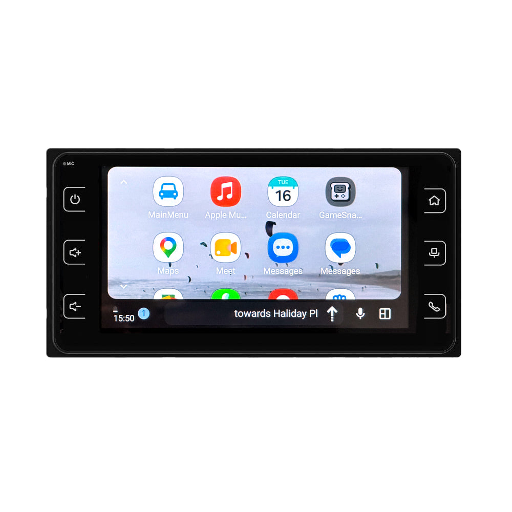 MONGOOSE 6.75" TOYOTA WIDE WIRELESS CARPLAY &amp; ANDROID AUTO MULTIMEDIA HEAD UNIT