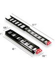 A7 Aluminium Ramp Black/White