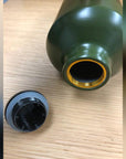 Aluminium Fuel Bottle 1L Matt Green