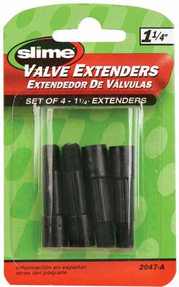 The valve externder four pack is designed to fit to valve stems to allow easier access AMS-2047-A
