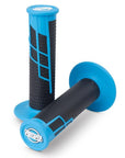 Clamp On Grip - 1/2 Waffle - Neon Blue Black