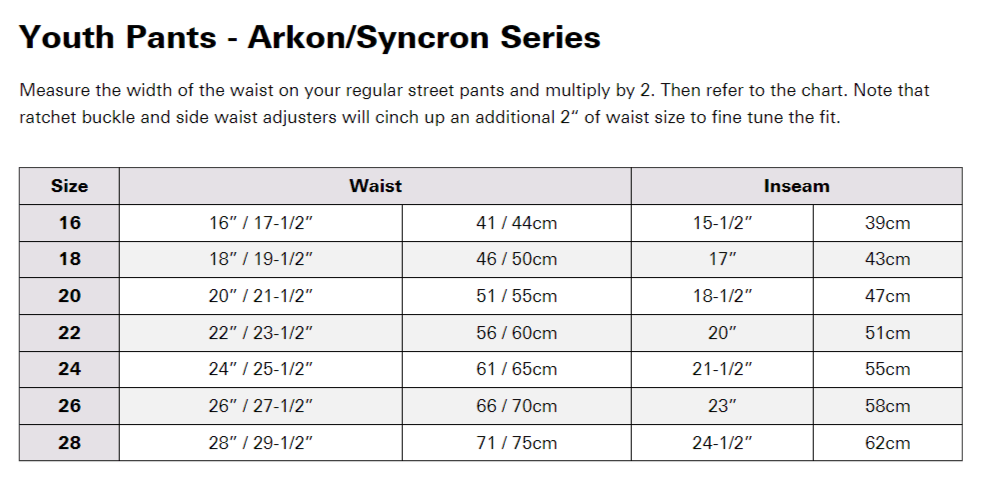 ANSWER Youth Pants - Arkon_Syncron Series