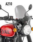 A210 (new) on Royal Enfield 350 (22) labelled