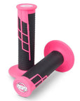 Clamp On Grip - 1/2 Waffle - Neon Pink Black