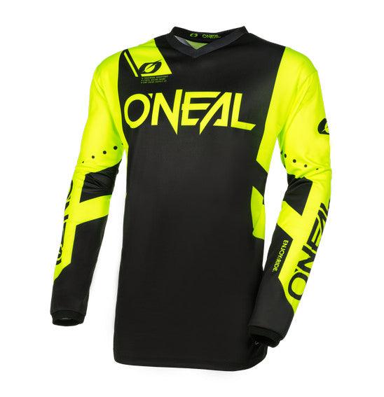 O&#39;Neal 2024 Youth ELEMENT Racewear Jersey - Black/Neon