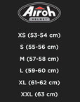 Airoh Common Sizing