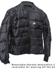 Motodry Siena Removable Liner, Reversible for wearing off bike