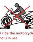 Do not ride the bike pic