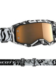 Prospect Amplifier Goggle, Marble Black/White with Gold Chrome Works lens