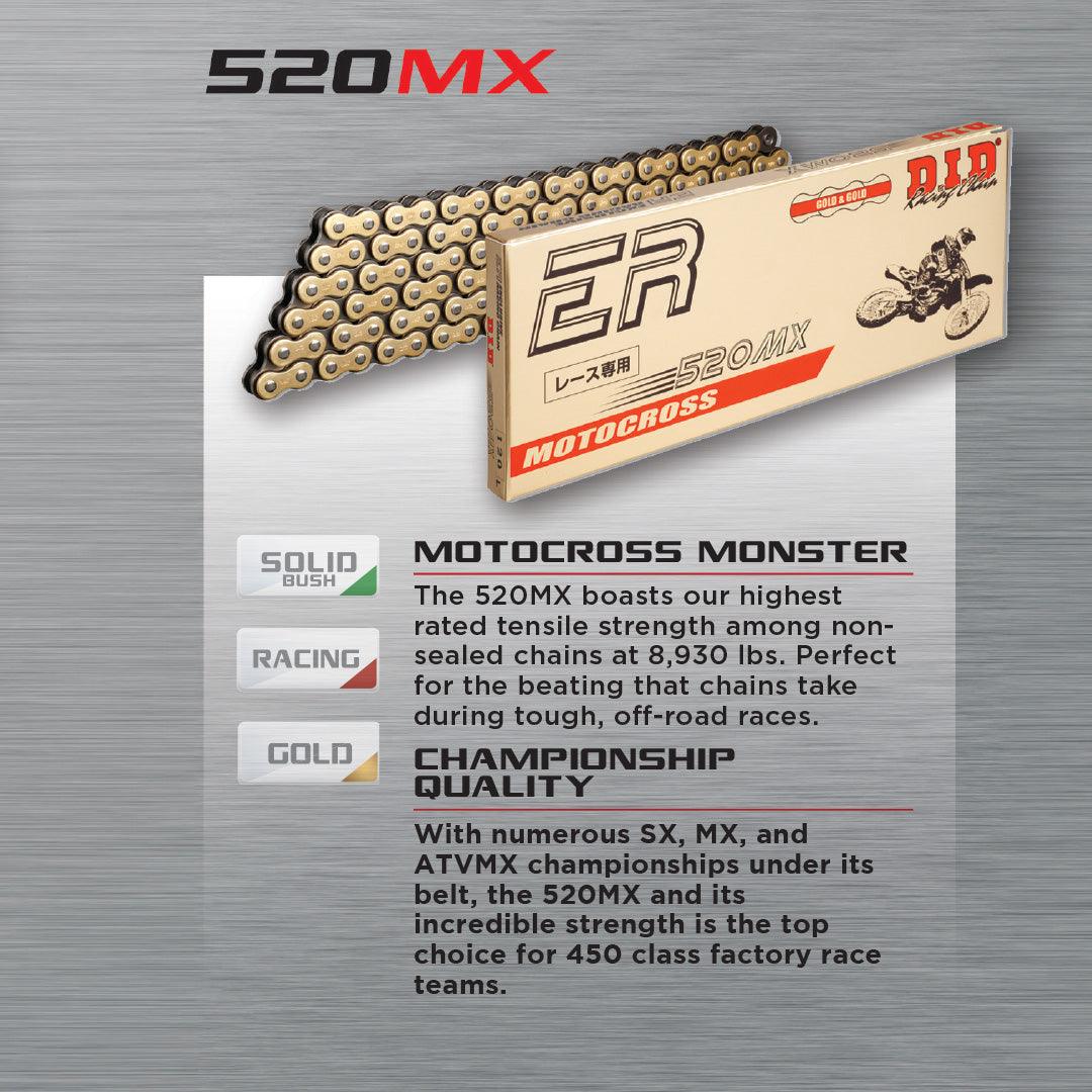 DID 520MX - Non Sealed Chain – CMG Motorcycles