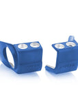 FORK SHOE COVER YAMAHA BLUE