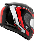 RJAYS GRID Helmet - Gloss Blk/Red