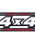 700.3010 Yamaha 4X4 Diff Lock Sticker 120mm