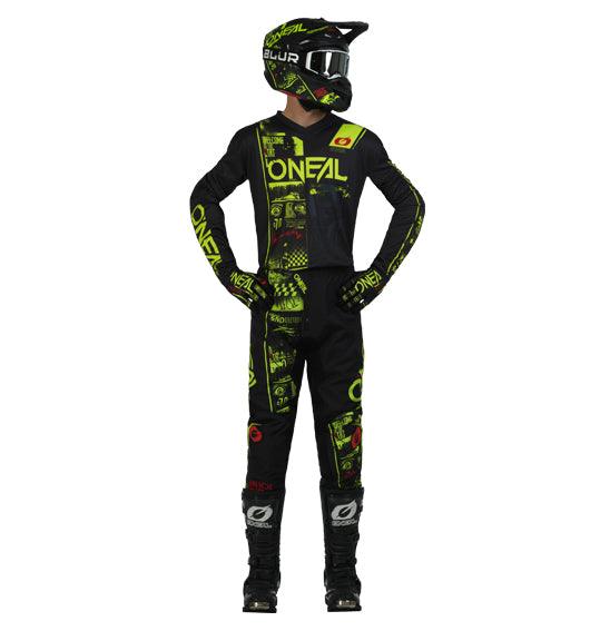 O&#39;Neal Youth ELEMENT Attack V.23 Pant - Neon/Black