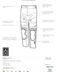 Titanium trousers Tech specs