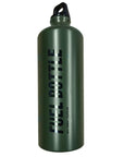 Aluminium Fuel Bottle 1L Matt Green