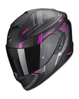 EXO-1400 EVO AIR SHELL Matt Black-Pink